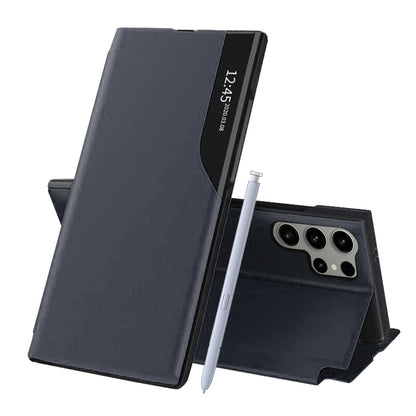 Puzdro pre Samsung Galaxy S25 Ultra S938, Techsuit, eFold, Tmavomodrá