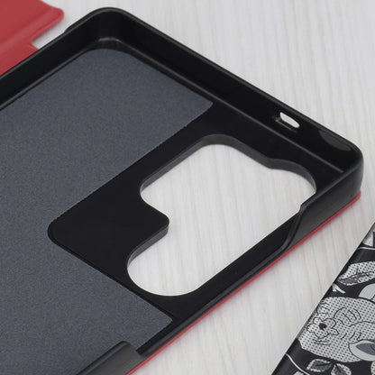 Puzdro pre Samsung Galaxy S25 Ultra S938, Techsuit, eFold, Červené