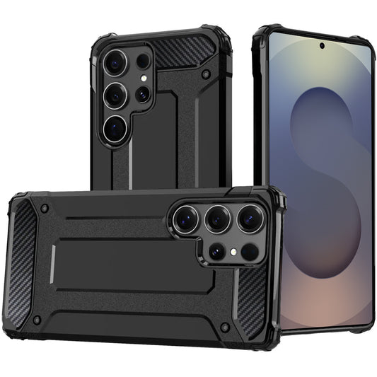 Puzdro pre Samsung Galaxy S25 Ultra S938, Techsuit, Hybrid Armor, Čierne
