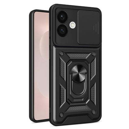 Puzdro pre Samsung Galaxy S26 Edge, Techsuit, CamShield, Čierne