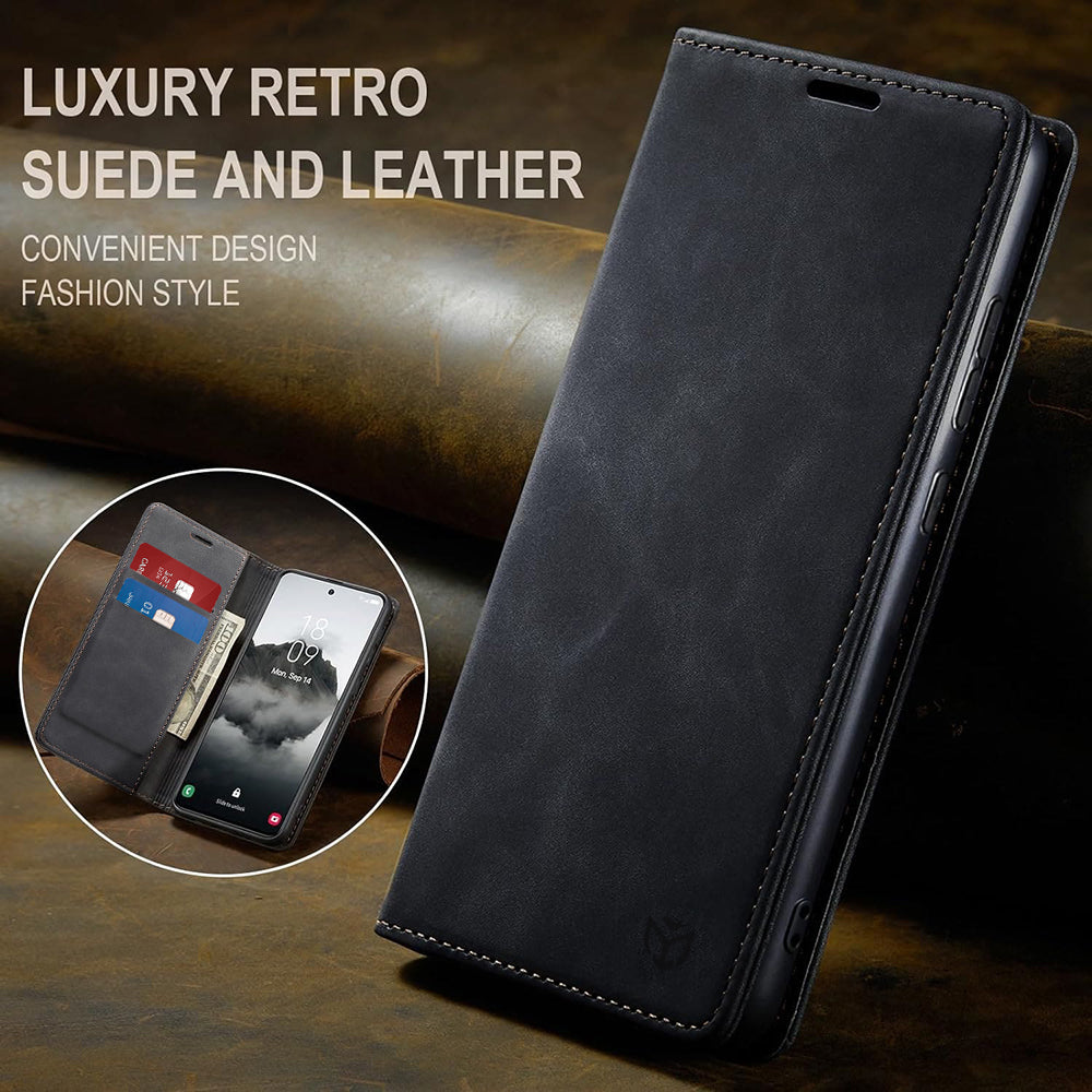 Puzdro pre Samsung Galaxy S26 FE / S25 FE, Techsuit, Confy, Čierne