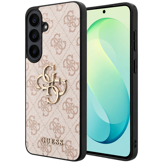 Puzdro pre Samsung Galaxy S26 FE S741, Guess, 4G kovové logo, ružové