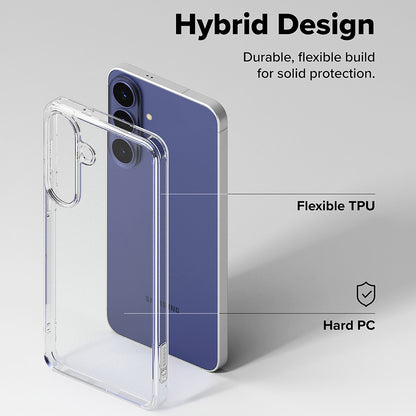 Case for Samsung Galaxy S26 FE S741, Ringke, Fusion, Transparent