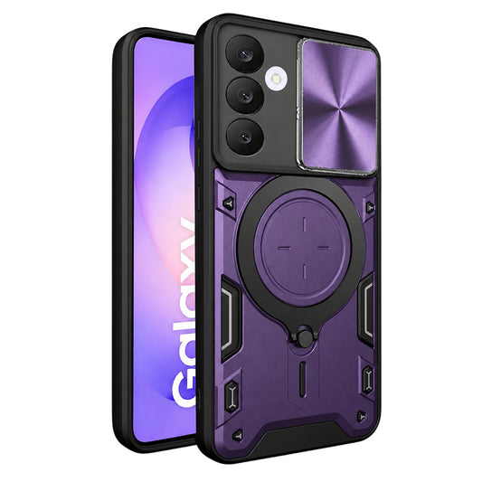 Puzdro na Samsung Galaxy S26 FE S741 / S25 FE, Techsuit, CamGuard Pro, fialové