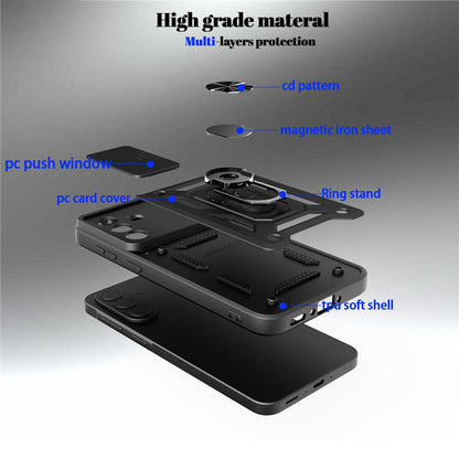 Puzdro pre Samsung Galaxy S26 FE S741 / S25 FE, Techsuit, CamShield, zlaté