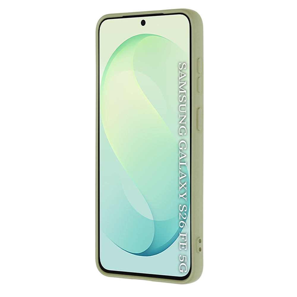 Puzdro pre Samsung Galaxy S26 FE S741 / S25 FE, Techsuit, SoftFlex, Matcha