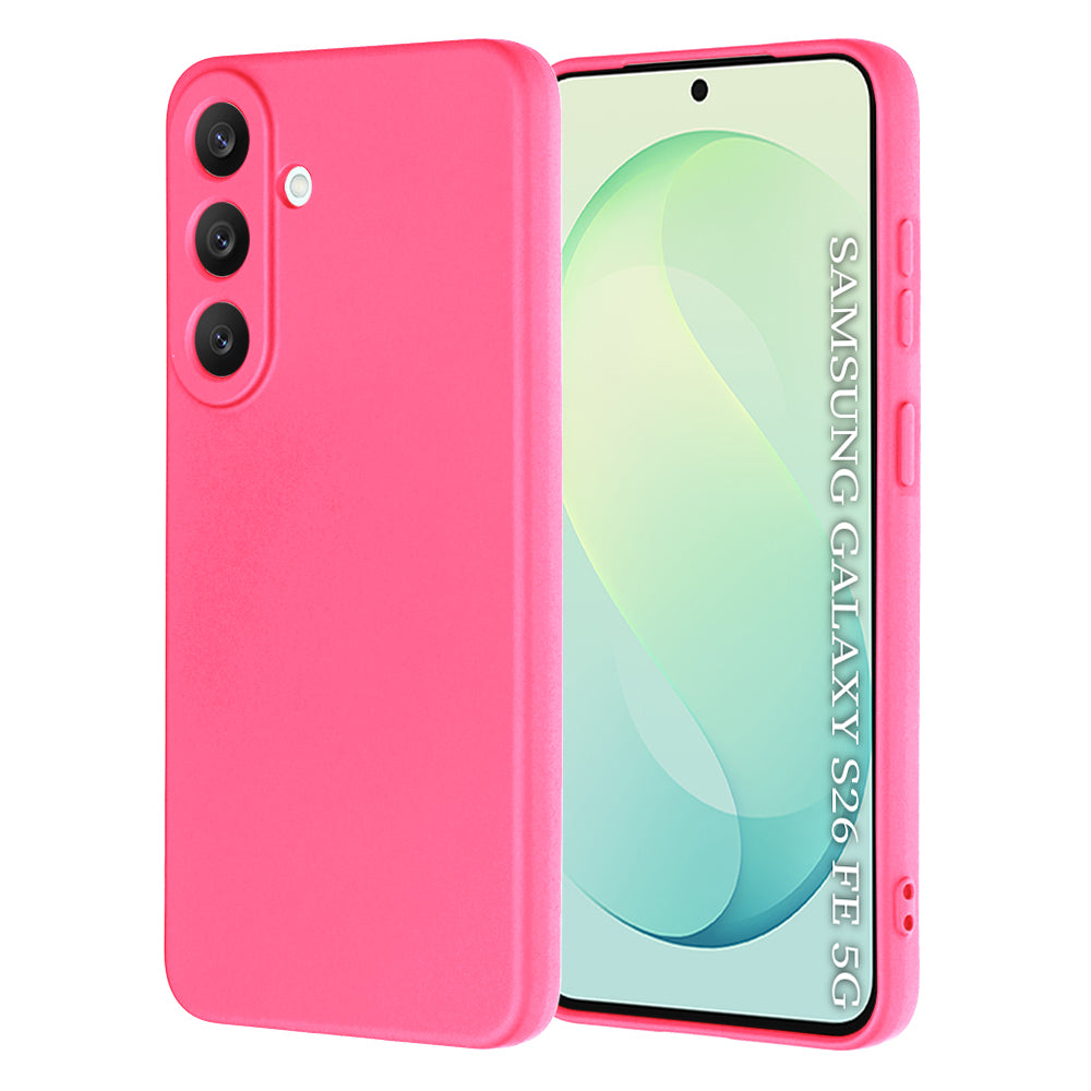 Puzdro na Samsung Galaxy S26 FE S741 / S25 FE, Techsuit, SoftFlex, tmavoružové
