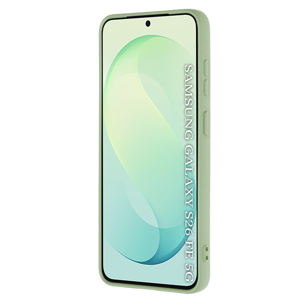 Puzdro pre Samsung Galaxy S26 FE S741 / S25 FE, Techsuit, SoftFlex, svetlozelené