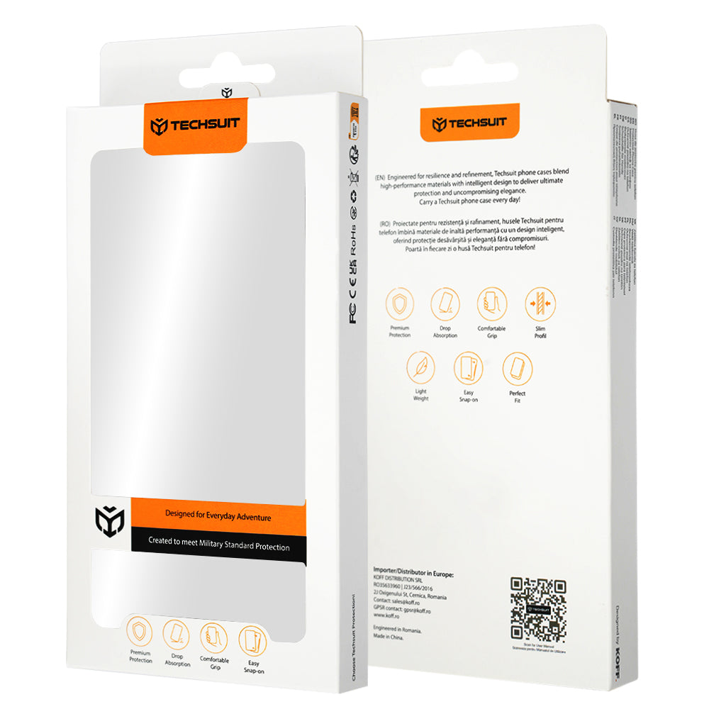 Puzdro pre Samsung Galaxy S26 FE S741, Techsuit, eFold, čierne