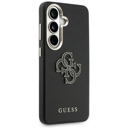 Puzdro pre Samsung Galaxy S26 Plus S947, Guess, 4G Grained Big and Classic Logo, Čierne