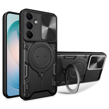 Puzdro pre Samsung Galaxy S26 Plus S947, Techsuit, CamGuard Pro, Čierna