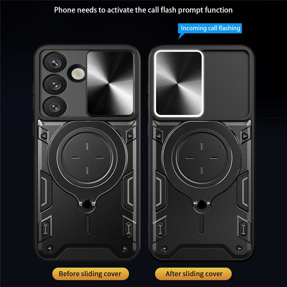 Puzdro pre Samsung Galaxy S26 Plus S947, Techsuit, CamGuard Pro, Čierna