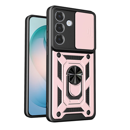 Puzdro pre Samsung Galaxy S26 Plus, Techsuit, CamShield, Ružovo Zlaté