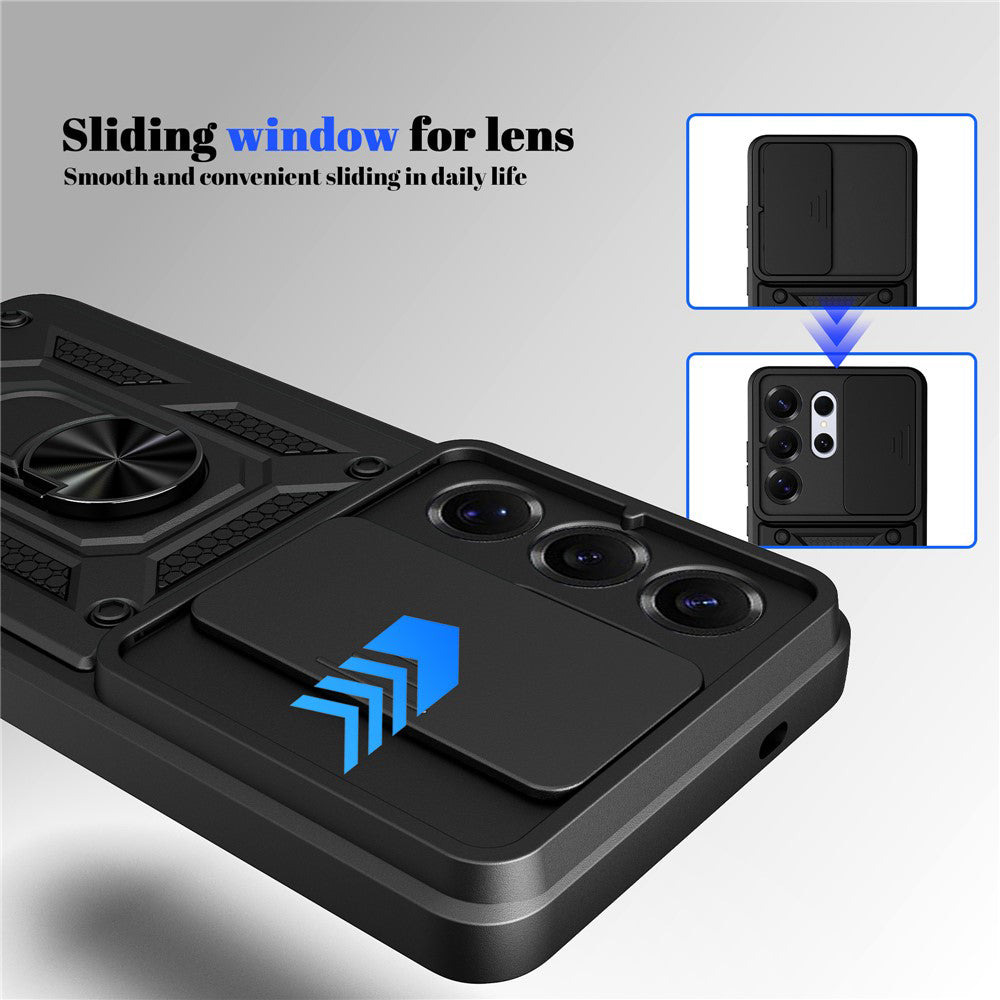 Puzdro pre Samsung Galaxy S26 Plus, Techsuit, CamShield, Zelené