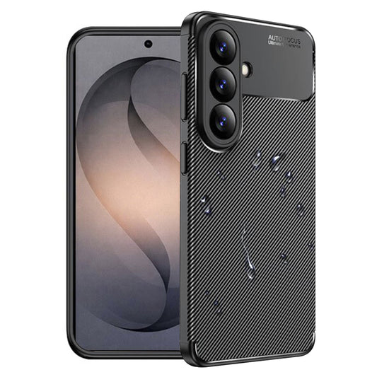 Puzdro pre Samsung Galaxy S26 Plus, Techsuit, CarbonFiber, Čierne