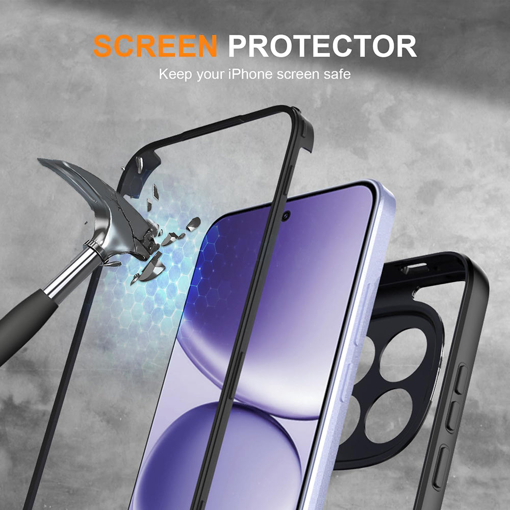 Case for Samsung Galaxy S26 Plus S947, Techsuit, ColorVerse 360, Black