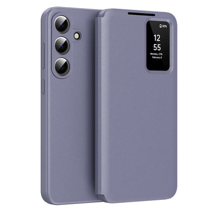Puzdro pre Samsung Galaxy S26 Plus S947, Techsuit, SmartView, Fialové