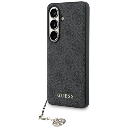 Puzdro pre Samsung Galaxy S26 S942, Guess, 4G Classic Logo Charm, Čierne