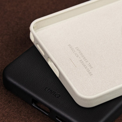 Puzdro pre Samsung Galaxy S26 S942, UNIQ, Lyden Leatherette, Čierne