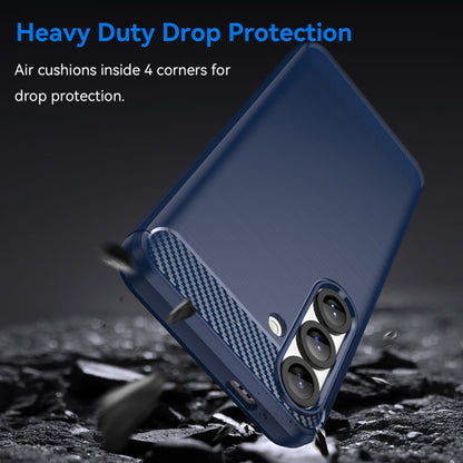 Case for Samsung Galaxy S26, Techsuit, Carbon, Blue