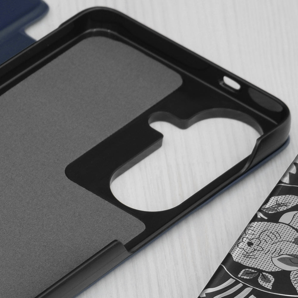 Puzdro pre Samsung Galaxy S26, Techsuit, eFold, Tmavomodré