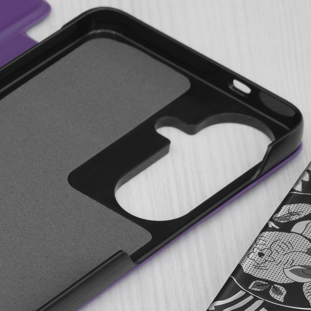 Puzdro pre Samsung Galaxy S26, Techsuit, eFold, Fialové