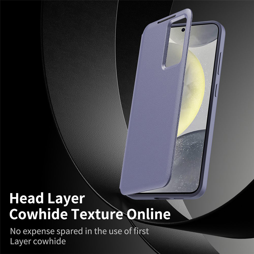 Case for Samsung Galaxy S26, Techsuit, SmartView, Purple