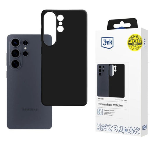 Puzdro pre Samsung Galaxy S26 Ultra, 3MK, Matné Čierne