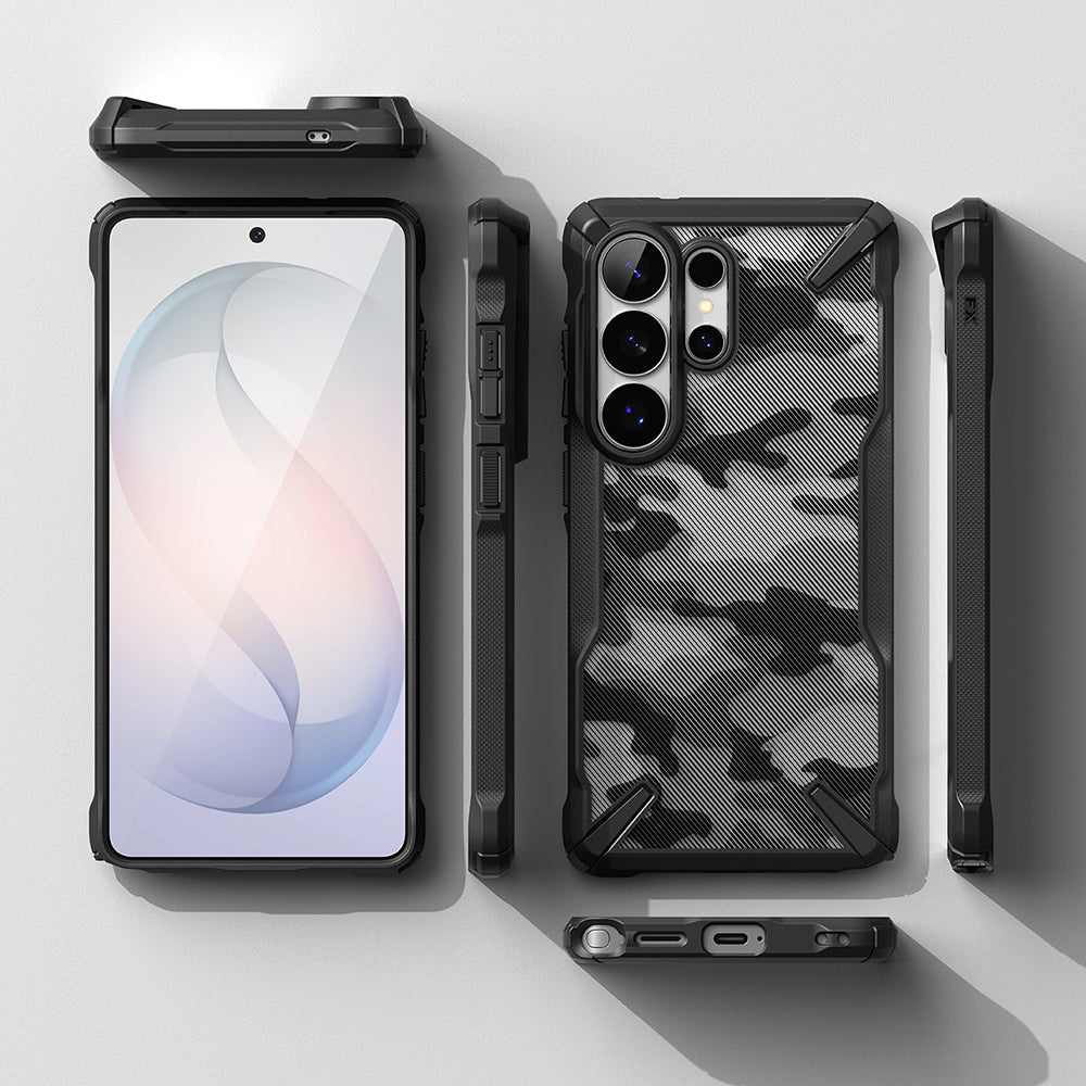 Case for Samsung Galaxy S26 Ultra, Ringke, Fusion X, Camouflage