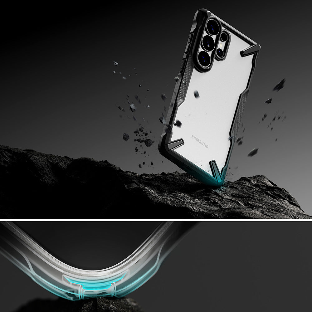 Puzdro pre Samsung Galaxy S26 Ultra S948, Ringke, Fusion X, Čierne