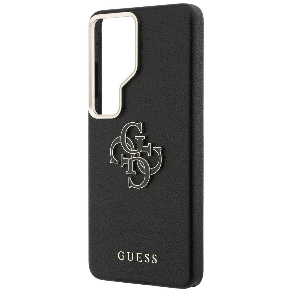 Puzdro pre Samsung Galaxy S26 Ultra S948, Guess, 4G Grained Big and Classic Logo, Čierne