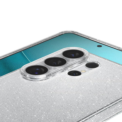 Puzdro pre Samsung Galaxy S26 Ultra S948, Spigen, Liquid Crystal Glitter, Transparentné ACS10673