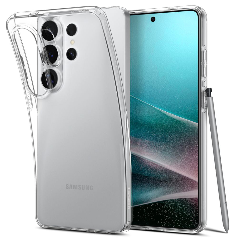 Puzdro pre Samsung Galaxy S26 Ultra S948, Spigen, Liquid Crystal, Transparentné ACS10671