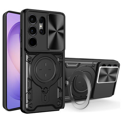 Puzdro pre Samsung Galaxy S26 Ultra, Techsuit, CamGuard Pro, Čierne