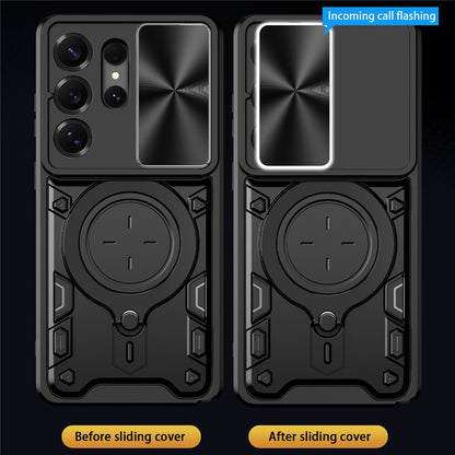 Puzdro pre Samsung Galaxy S26 Ultra, Techsuit, CamGuard Pro, Čierne