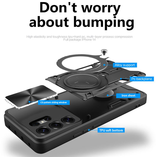 Puzdro pre Samsung Galaxy S26 Ultra, Techsuit, CamGuard Pro, Ružovo Zlaté