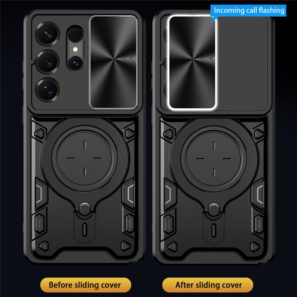 Puzdro pre Samsung Galaxy S26 Ultra, Techsuit, CamGuard Pro, Ružovo Zlaté