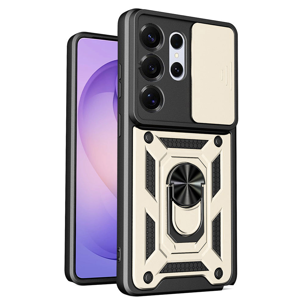 Puzdro pre Samsung Galaxy S26 Ultra, Techsuit, CamShield, Zlaté