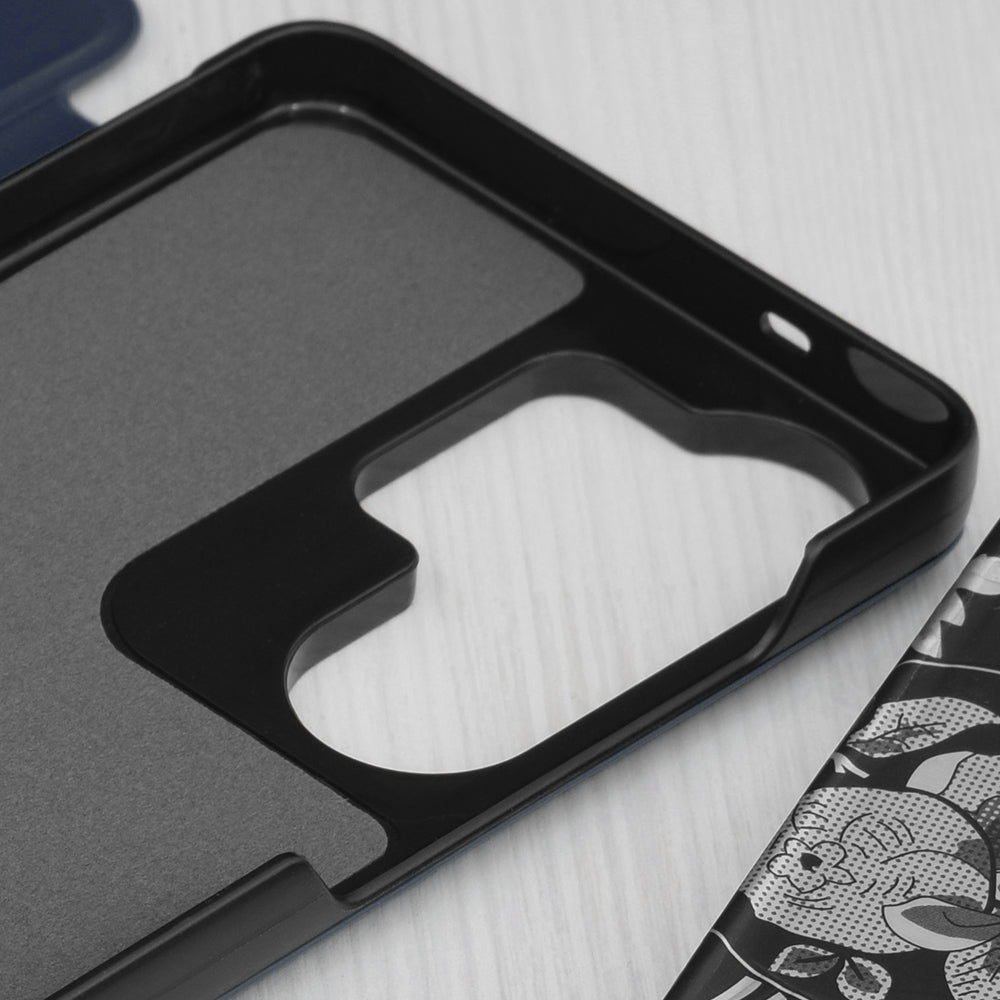 Puzdro pre Samsung Galaxy S26 Ultra, Techsuit, eFold, Tmavomodré