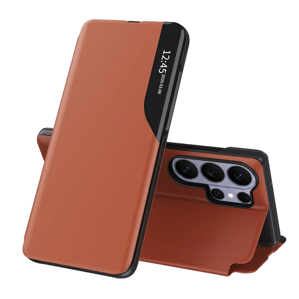 Puzdro pre Samsung Galaxy S26 Ultra S948, Techsuit, eFold, Oranžové