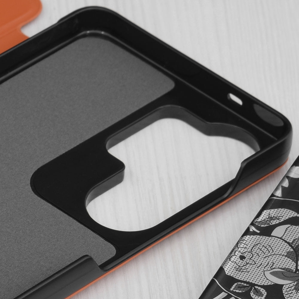 Puzdro pre Samsung Galaxy S26 Ultra S948, Techsuit, eFold, Oranžové