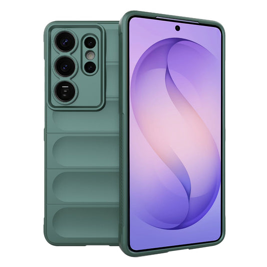 Puzdro pre Samsung Galaxy S26 Ultra, Techsuit, Magic Shield, Zelená