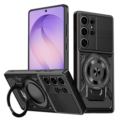 Puzdro pre Samsung Galaxy S26 Ultra, Techsuit, RuggedCam, Čierne