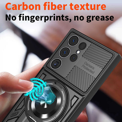 Puzdro pre Samsung Galaxy S26 Ultra, Techsuit, RuggedCam, Čierne