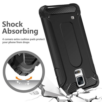 Puzdro pre Samsung Galaxy S5 G900, Techsuit, Hybrid Armor, čierne