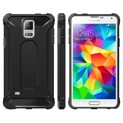 Puzdro pre Samsung Galaxy S5 G900, Techsuit, Hybrid Armor, čierne