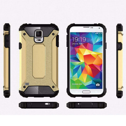Puzdro pre Samsung Galaxy S5 G900, Techsuit, Hybrid Armor, čierne