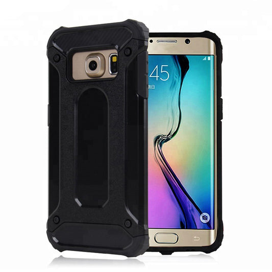 Puzdro pre Samsung Galaxy S6 G920, Techsuit, Hybrid Armor, Čierne