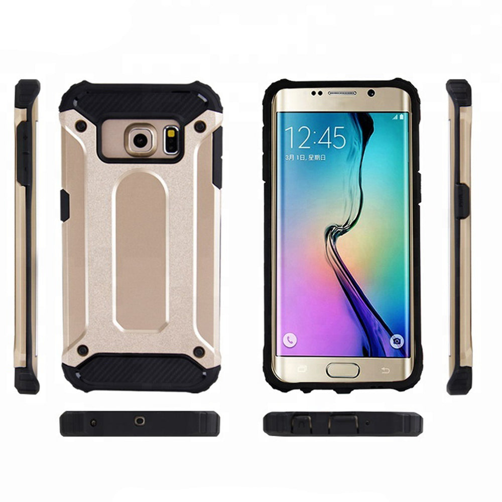 Puzdro pre Samsung Galaxy S6 G920, Techsuit, Hybrid Armor, Čierne