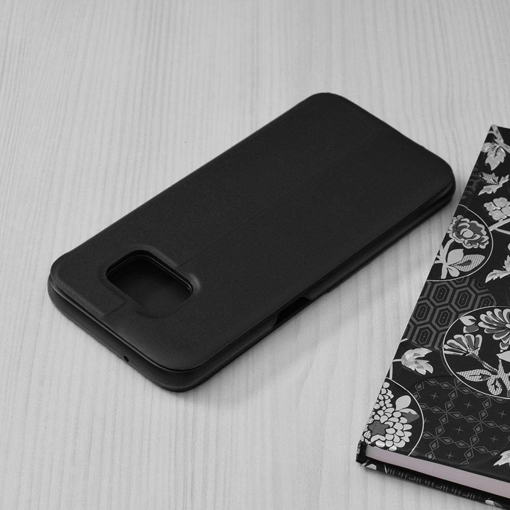 Puzdro pre Samsung Galaxy S7 edge G935, Techsuit, eFold, Čierne